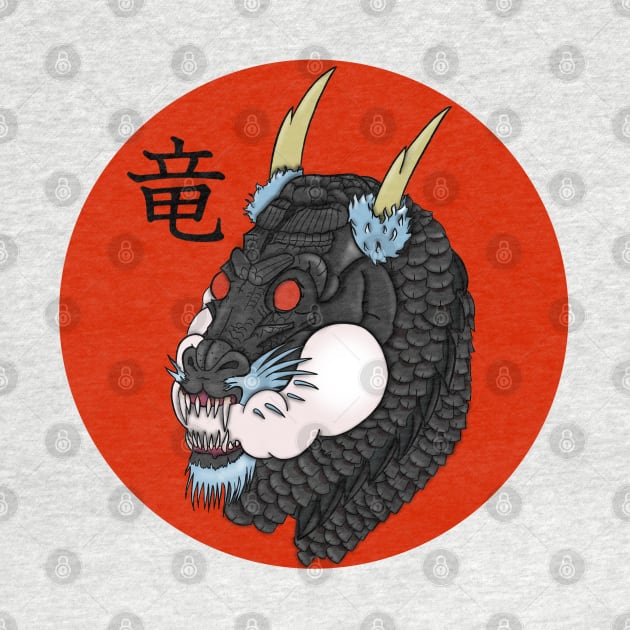 Japanese Dragon by BeetleBlue